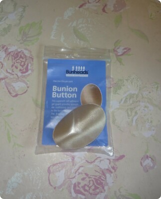 BUNHEADS Bunion Button BH 1440 Hallux Schutz Gel+Textil hautfarben - WIE NEU!!!