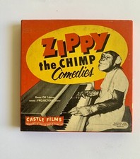 VTG Zippy The Chimp Small Fry Circus 8mm Castle Films Film Complete Edition Mint
