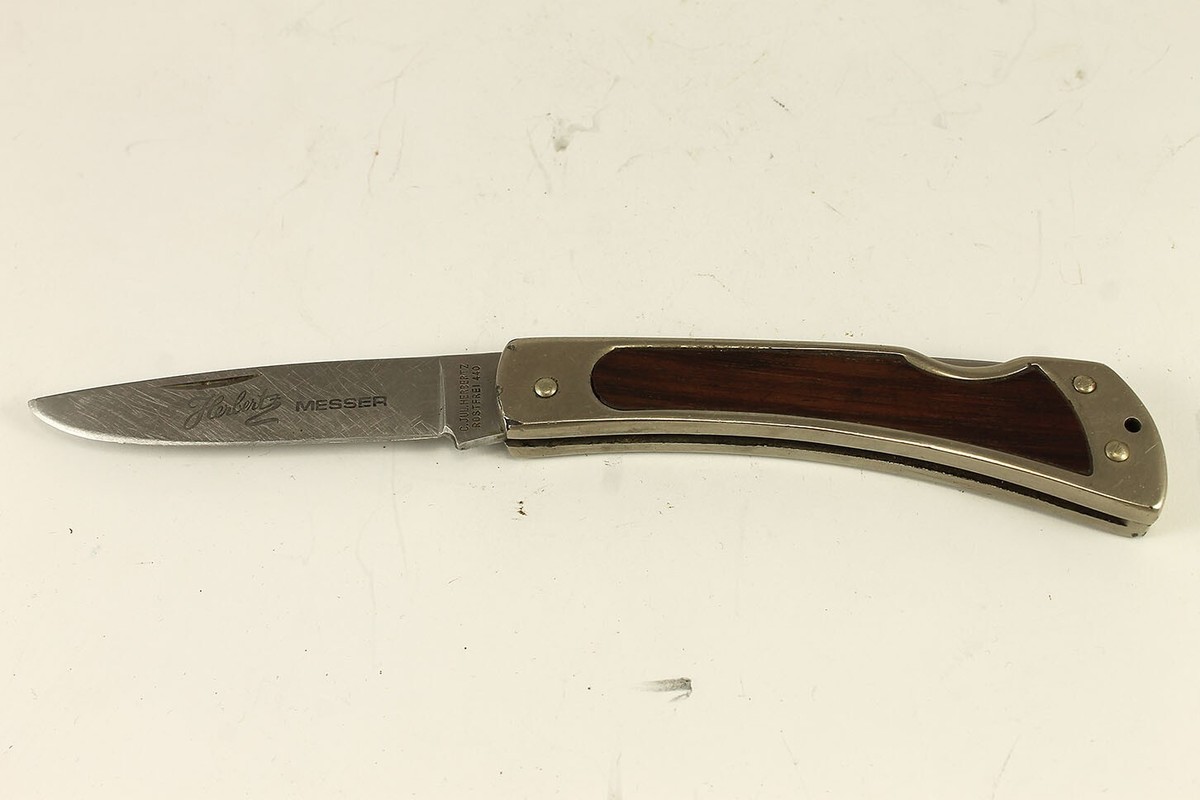 Vintage German MESSER C. Jul. Herbertz Folding Knife Safety