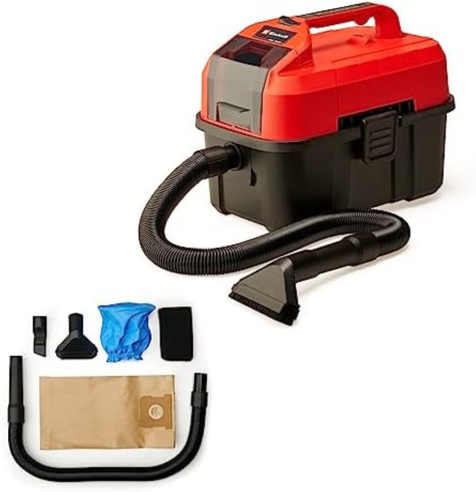 Recensione Einhell TE-VC 18/10 Li-Solo: L'Aspiratore Cordless 10L