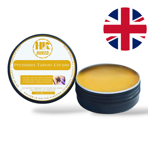 Premium Tattoo Cream, formulated with Shea butter, Coconut oil, & Vitamin E - UK - Picture 10 of 11