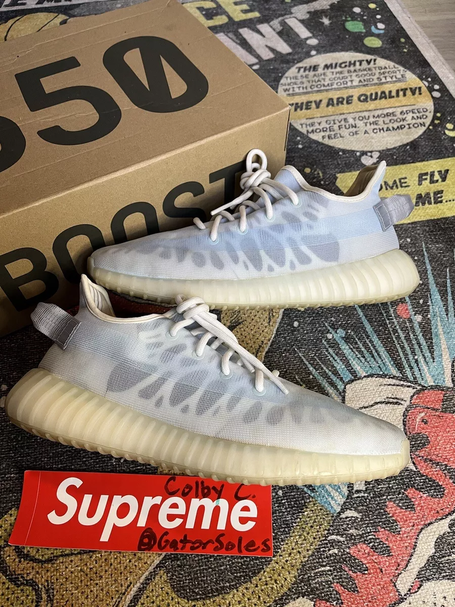 Adidas Yeezy Boost 350 V2 Mono Ice - Size 9.5 - GW2869 - Mens Sneaker