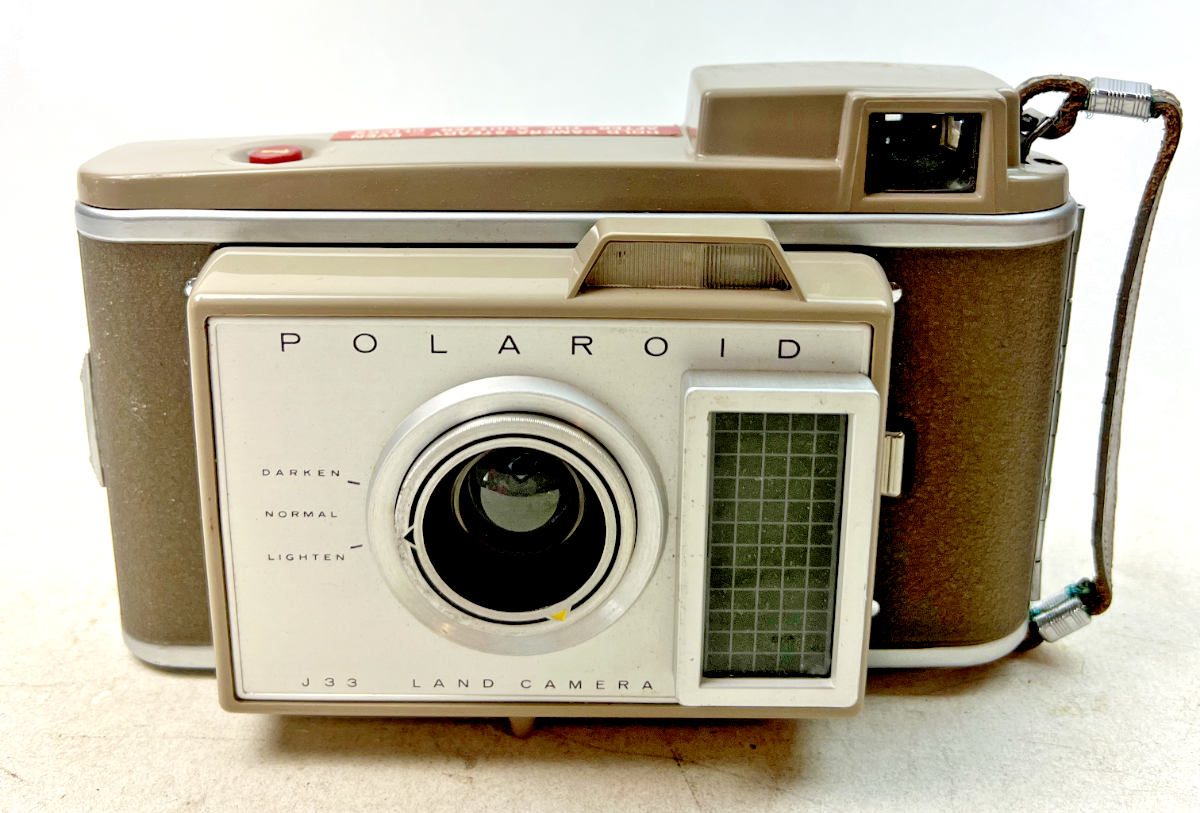 Vintage 1960s Polaroid Electric Eye Land Camera Model J33 with