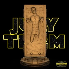 Han Solo in Carbonite resin scale model kit unpainted 3d print