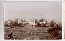 RPPC South Africa - An African Farm - Vintage Real Photo Postcard