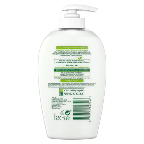 Lavado a mano hidratante simple Sensitive Skin Expert con aceite de manzanilla 250 ml, 6 un. - Imagen 10 de 11