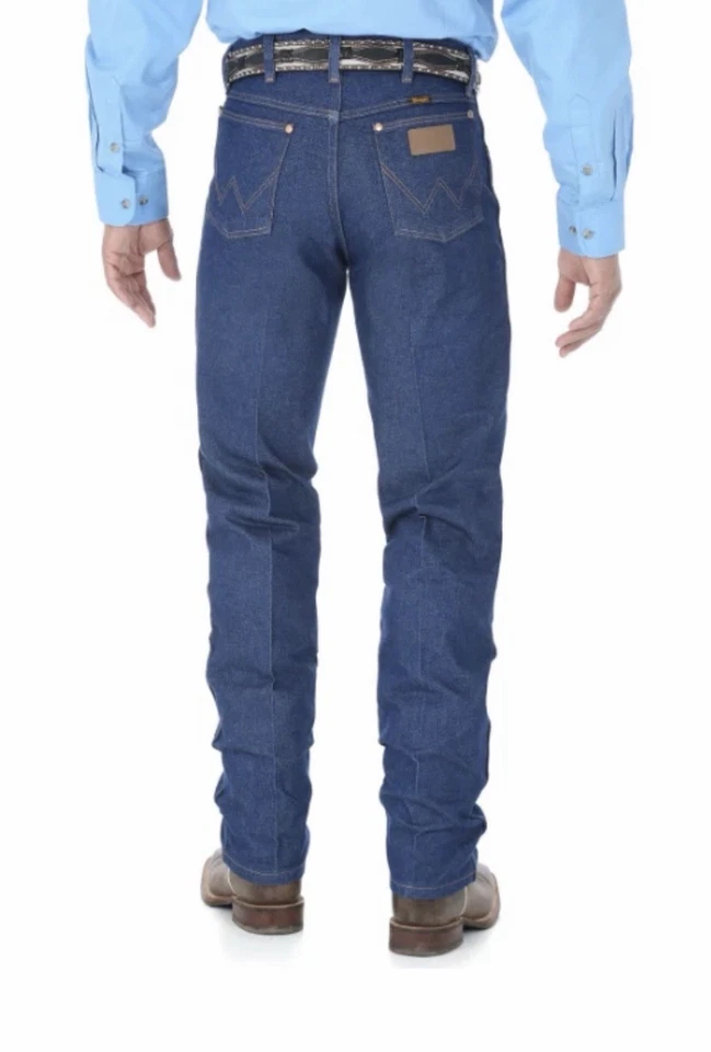 NEW Wrangler Jeans Mens 33x32 Rigid Indigo Cowboy Cut Original Fit 13MWZ Pants - Image 2 of 2