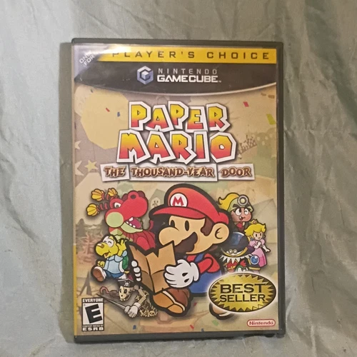 Nintendo Paper Mario: The Thousand-Year Door GameCube Player's Choice Instructi…