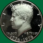 1976-S 40% Silver Kennedy Half Dollar Proof PF Coin #44302