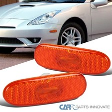 Fit Toyota 00-05 Celica MR2 Spyder Amber Bumper Lights Side Marker Signal Lamps