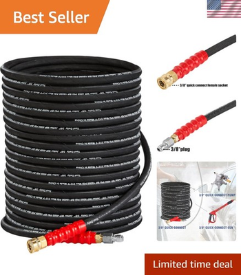 #ad Professional Grade 50 FT Pressure Washer Hose $108.23