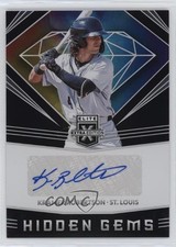 2020 Panini Elite Extra Edition Hidden Gems Black Kramer Robertson Auto 4pn