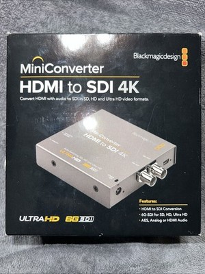 Mini Converter HDMI to SDI 4K Ultra HD 6G SDI for SD,HD,ULTRA HD,AES