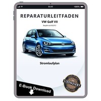 VW Golf 7 Typ 5G/AU Ab 2012 SchaltpläNe Verkabelung Steckerbelegung Ebook