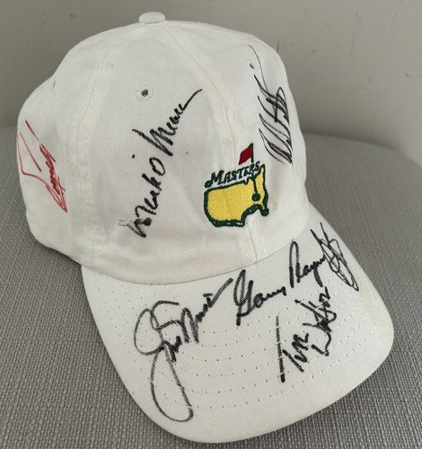 PGA Masters - Official Cap - 7 Signature Nicklaus, Player. Watson +++
