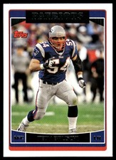 Tedy Bruschi 2006 Topps #14 Patriots NFL READ FREE SHIPPING AutographDen