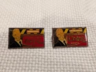 Vintage Max Headroom Coca Cola Coke Pin Lot 2 Catch The Wave 80s Enamel Hat Retr