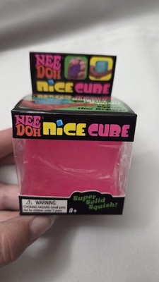 Pink Needoh Nice Cube Authentic Super Solid Squish Schylling Authentic 