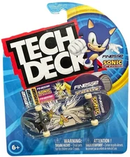 Tech Deck Finesse X Sonic The Hedgehog Silver