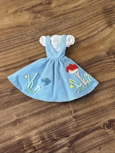 #979 "FRIDAY NIGHT DATE" Jumper, White Dress, 1960 Mattel - Vintage