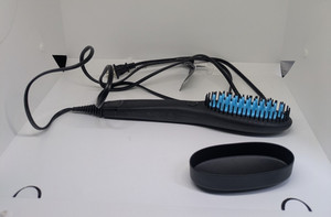 Sensation Electric Hair Straightening Brush LCD Temperature Control  TESTED 