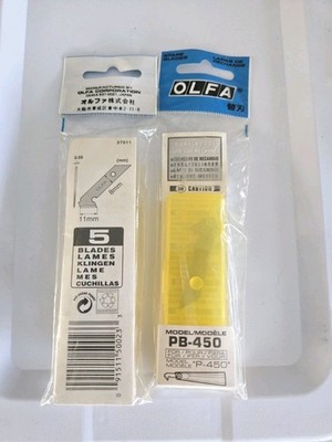 Olfa PB 450 5 Spare Blades Set Of 2 NIP