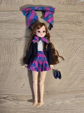Hybrid Doll Licca-Chan Head YMY OB22 Obitsu Body with Yeolume Stock Outfit Set
