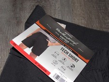 NWT New WEATHERPROOF Tech Shorts Men's Sz 34 BLACK 9" Inseam Microfiber UPF 50