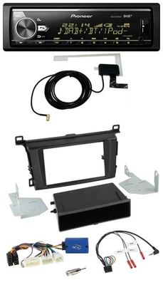 Pioneer Bluetooth DAB USB Lenkrad Autoradio für Toyota RAV-4 ab 2013 - Bild 1 von 4