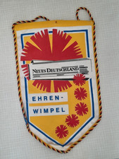 DDR ND Wimpel Ehrenwimpel Neues Deutschland Zeitung SELTEN!!!