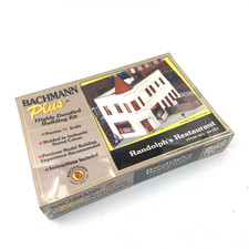 Bachmann Plus 35151 Randolph's Restaurant Detailed Precise N Scale Model Buildin