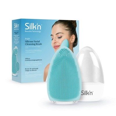 Silk'n FB1PE1B001 Bright Gesichtsreinigungsgerät aus Silikon - Hellblau