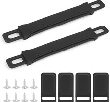 2Pcs Luggage Handle Replacement, 8.5 Inch Plastic Suitcase Grip Replacemen with
