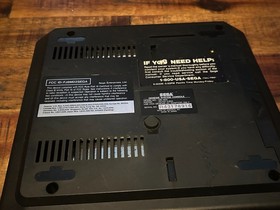 Sega Genesis MK1631 Model 2 Black Console for Parts and Repair