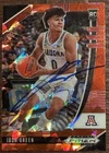 Josh Green Signed 2020-21 Panini Prizm Draft Picks Red Ice RC #21 Arizona Auto