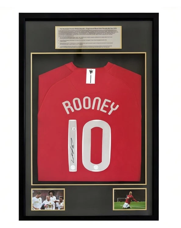 Beckett Authentication Services (BAS) Wayne Rooney Soccer Original