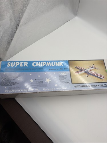NEUF SIG Super Chipmunk Control Line Stunt CL maquette avion kit CL-19