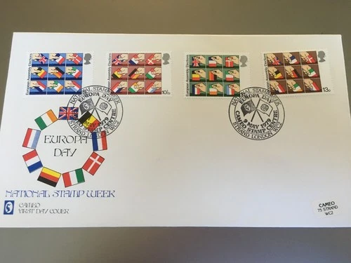 GB STAMPS RARE FIRST DAY COVER 1979 EUROPE CAMEO STRAND