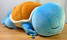 Jazwares 2023 Pokemon Sleeping Squirtle 18" Plush GDJ-A-633
