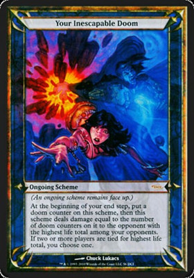 4x MTG Your Inescapable Doom - WPN Promo, Moderate Play, English Promo: Unique &