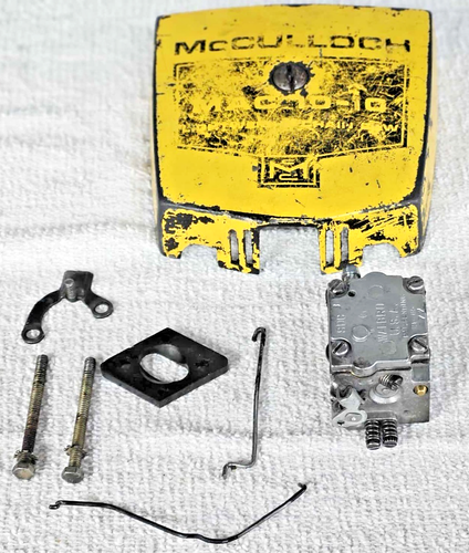 mcculloch 2-10 chainsaw walbro sdc used carburetor