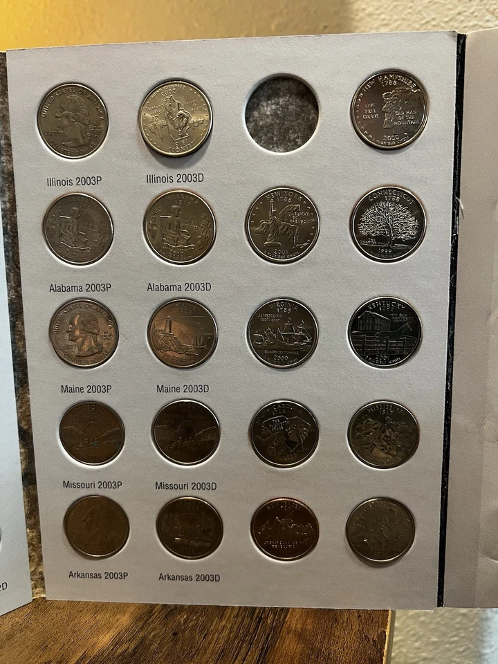 Washington Quarters State Collection 1999-2003 Volume 1 Full Set (60) - Image 4 of 4