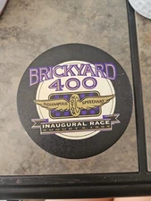 1994 Zippo Lighter Solid Brass Brickyard 400 Collector's Tin AND Lighter