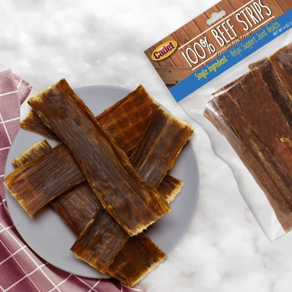 100% Real Beef Strips Dog Treats, Single Ingredient Dog Jerky Treats for Small & - thumbnail 3
