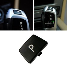 Schwarzer Getriebehebel Auto Parkknopfkappe für BMW 5 6 Series E60 E61 E63 E64