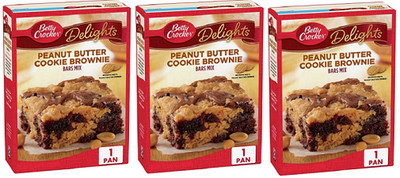 Betty Crocker Brownie Mix Peanut Butter Cookie Brownie 3 Pack