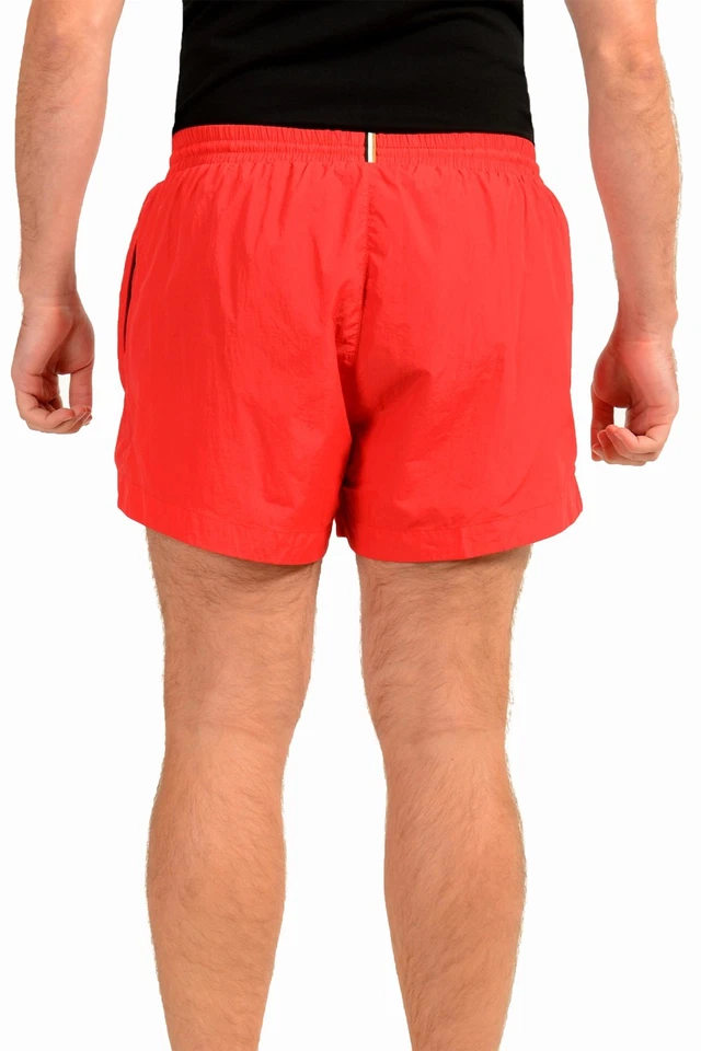 Pantalones Cortos de Natación Hugo Boss Para Hombre Mooneye Secado Rápido Rojo Estampado de Logotipo EE. UU. XL IT 54 Foto 4 de 4