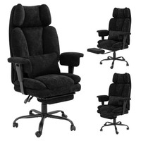 BüRostuhl Chefsessel Ergonomischer Bis 150Kg Schreibtischstuhl HöHenverstellbar