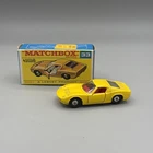 Matchbox Lesney 33 Lamborghini Miura P 400, Yellow, 100% Original, VGC