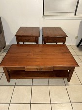 Ethan Allen Solid Wood Living Room Set - Style #17-8423 227 and  #17-8410 227